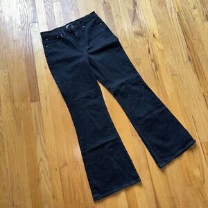 Madewell Black Flare & Wide Leg Jeans